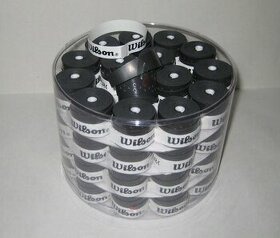 Omotávky na rakety Wilson (černé a bílé), overgrip. - 4