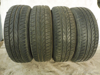 Prodám orig. 15" litá kola s letními pneu. na CITROEN C 3 - 4