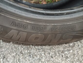 Zimní pneu 215/50 r18 - 4