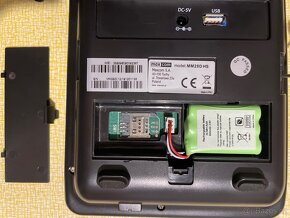 Stolní telefon se slotem pro SIM kartu, Maxcom - 4