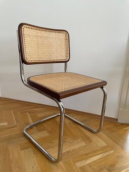 Židle Marcel Breuer 4ks - barva ořech - 4