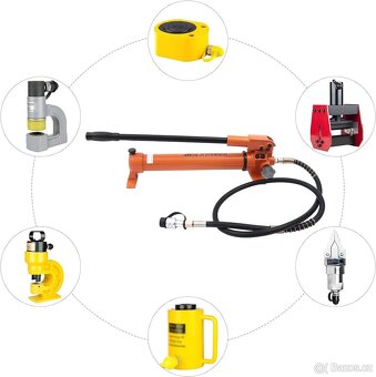 Ruční hydraulická pumpa CP-700, tlak 700 bar - 4
