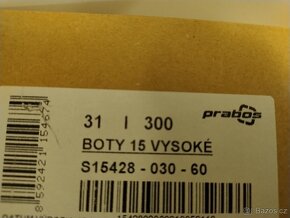 Prabos goretexové boty PČR vel. 46 - 4