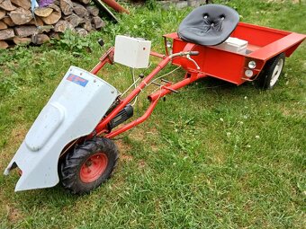 MF 70 s vozíkem předělaná na elektropohon - 4