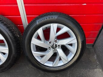 Original ALU kola 3x VW FRANKFURT 18" 7J ET43 zimní 235/55/ - 4