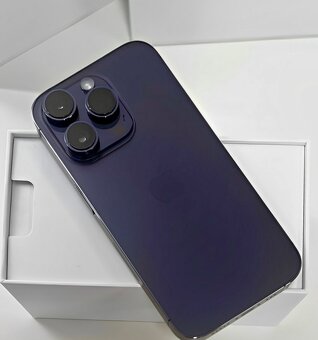 iPhone 14 Pro Deep Purple BATERIE 100% TOP - 4