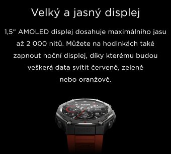 Amazfit T-Rex 3 Lava Red - 4