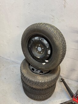 Plechove disky 5x100 R14 na Fabií - 4