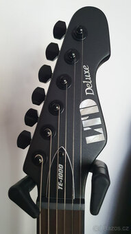 Zánovní elektrická kytara ESP LTD TE-1000 EverTune - 4