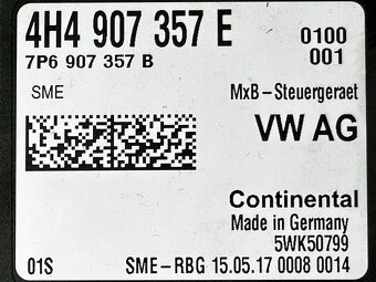 Řídící jednotka sklonu světel 4H4907357E Audi A6 C7 4G 2018 - 4