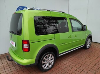 VW Caddy CROSS 4x4 2.0 TDi 117 tis. km PLNÝ SERVIS S ROZVODY - 4