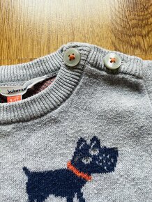 Dětský svetr s teriérem, vel. 80 (John Lewis) - 4
