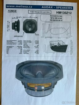 Reproduktory AUDAX HM130Z12 - 4