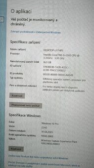 Komplet PC sestava ddr3 win 10 pro - 4