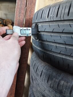 4 kusy Continental Ecocontact 6 205/55 R17 91W vzorek 4 mm - 4