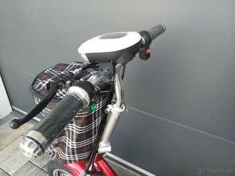 Elektrická tříkolka pro seniory 800 W, baterie 20 AH - 4