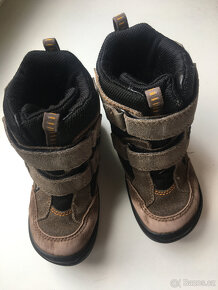 Zimní hnědé boty goretex vel. 27 Ecco - 4