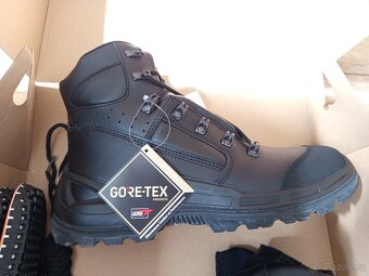 Prabos celokožené kotníkové Goretex - 4