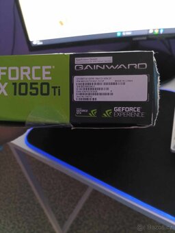 Grafická karta 4GB Gainward GeForce GTX 1050 Ti PCI-e 3.0 DV - 4