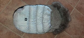 Zimní fusak Cottonmoose + rukávník na kočárek - 4