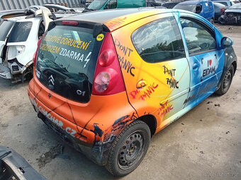 Citroen C1 1.0 ( 1KR ) 50kW r.2010 na náhradní díly - 4
