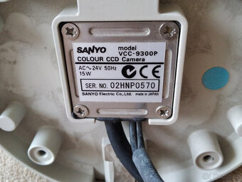 Barevná bezpečnostní kamera Sanyo VCC-9300P - 4