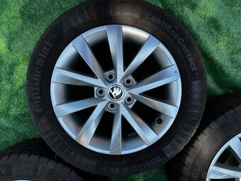 Originál alu kola Octavia 3 5x112 R16 Letní - 4