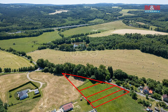 Prodej pozemku k bydlení, 1110 m², Šabina - 4