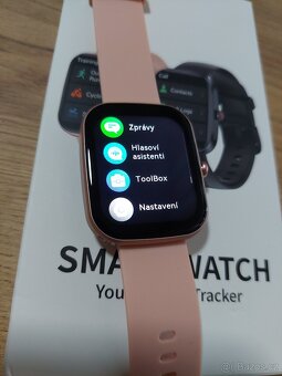 Chytré hodinky KUIZIL T70–1,91" IPS displej, volání,růžové - 4