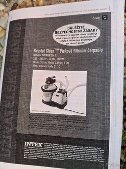 Písková filtrace INTEX pro bazény do 20m3 - 4