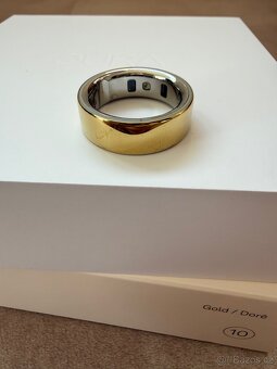 Oura ring gen 4 size 10 gold - 4