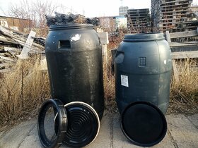 Prodám plastové sudy od potravin. - 4