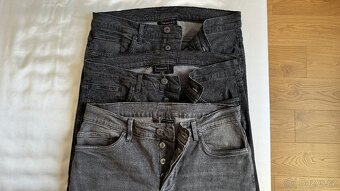3x Pánské strečové džíny Rainbow slim fit vel. 34 - 4