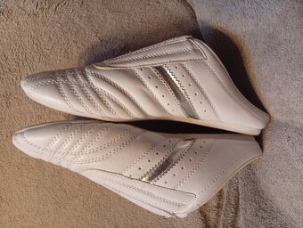 nazouváky / pantofle vel.39, kožené - 4