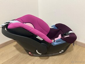 CYBEX SILVER Dětská autosedačka Aton Purple - 4