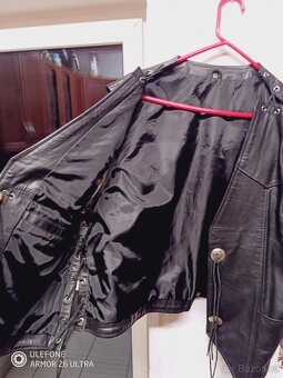 Kožená vesta 4xl - 4