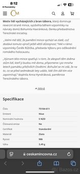 Zlato/ zlatá mince Osvobození Osvětimi proof - 4