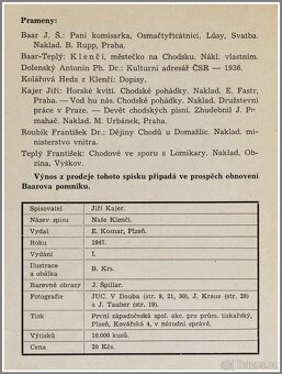 KLENČÍ p. Čerchovem /CHODSKO - 4