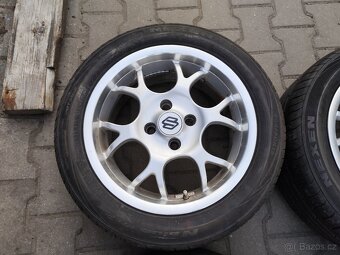 Alu kola 4 x 100 r15, letní 205/50/15 - 4