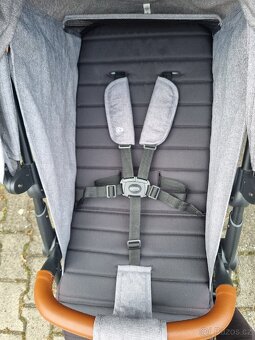 Kočarek Kinderkraft Grande Plus Grey - 4