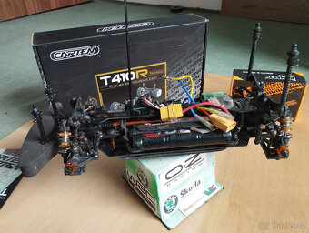 Prodám RC podvozek Carten T 410 R - 4