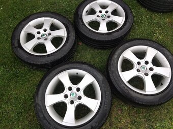 ALU kola originál Škoda Octavia 5x112 - 4