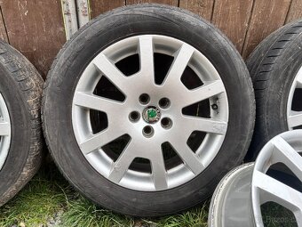 5x100 r16 Spidery 205/45/16 a 205/55/16 Fabia 1 rs kola - 4