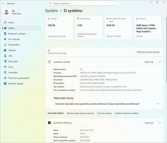 DELL OPTIPLEX 5055 - RYZEN 2200G,8GB RAM,256GB SSD, WIN11 - 4