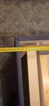 Čalouněná postel 90x200 s polohovacím roštem - 4