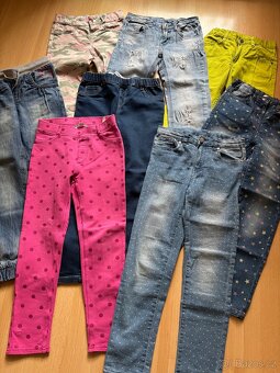 Džíny, kalhoty vel. 128 - 4