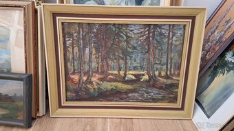 Výprodej výstavy  obrazů. - 4