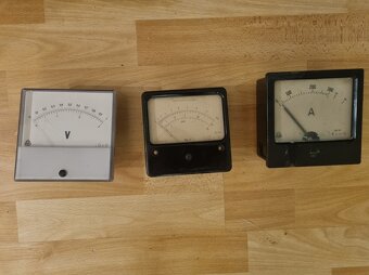 Retro panelový mikro-ampérmetr, Nový⭐ - 4