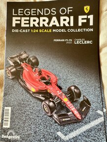 Ferrari F1 Charles Leclerc 2022 1:24 - 4