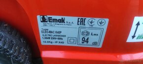 Elektrická sekačka oleo Mac - 4